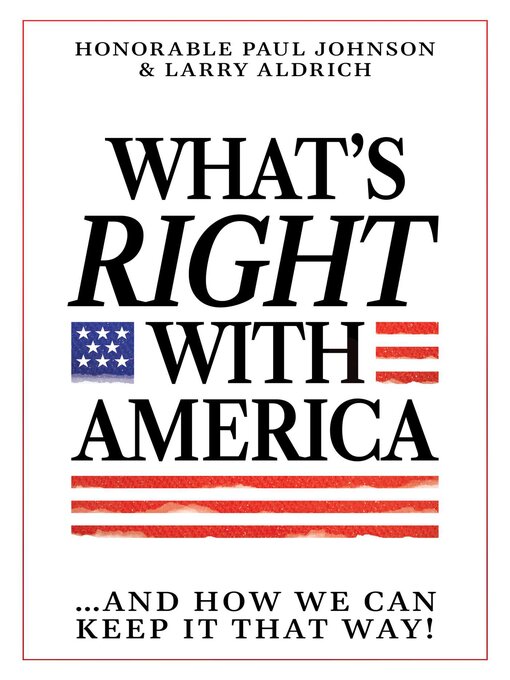 Title details for What's Right with America by Paul Johnson - Available